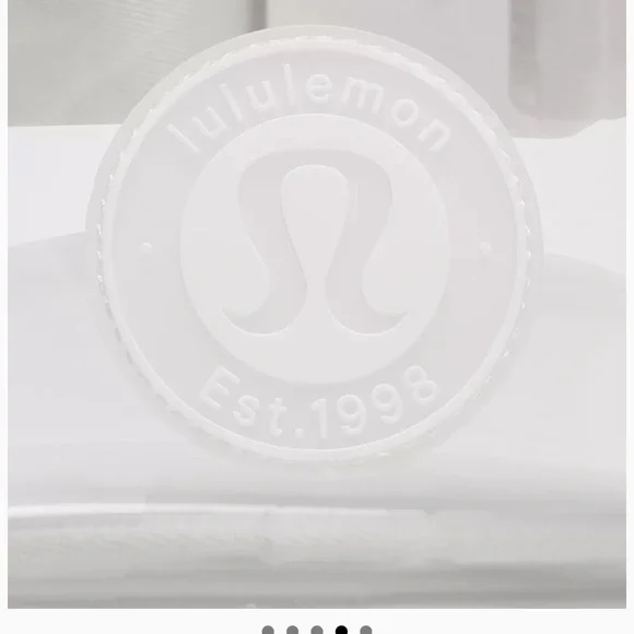 Lulu Lemon Everywhere White Belt Bag Clear - Picture 4 of 5